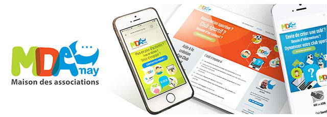 Réalisations comme webdesigner à la MDA